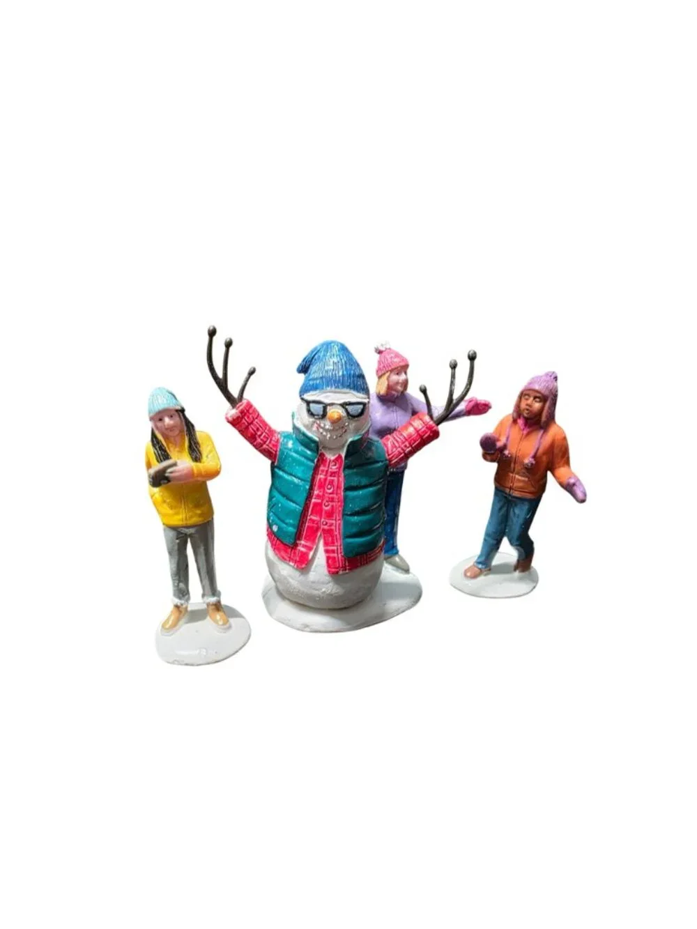 Lemax 2020 Snowman Selfie Vail Village #02940 Christmas Village Holiday
